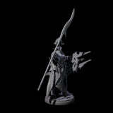 Steadfast Dark Elf Guard Commander Miniature for Dungeons and Dragons, Pathfinder or other TTRPGs