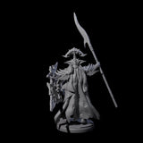 Steadfast Dark Elf Guard Commander Miniature for Dungeons and Dragons, Pathfinder or other TTRPGs