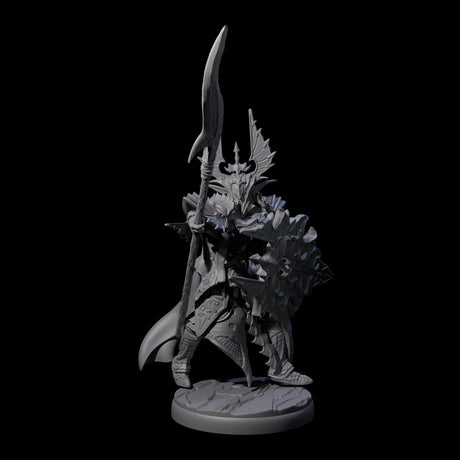 Steadfast Dark Elf Guard Company Miniature for Dungeons and Dragons, Pathfinder or other TTRPGs