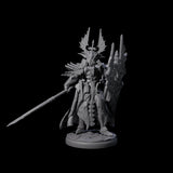 Steadfast Dark Elf Guard Company Miniature for Dungeons and Dragons, Pathfinder or other TTRPGs