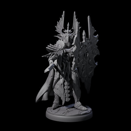 Steadfast Dark Elf Guard Company Miniature for Dungeons and Dragons, Pathfinder or other TTRPGs