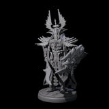 Steadfast Dark Elf Guard Company Miniature for Dungeons and Dragons, Pathfinder or other TTRPGs