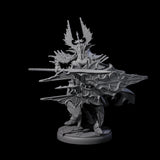Steadfast Dark Elf Guard Company Miniature for Dungeons and Dragons, Pathfinder or other TTRPGs
