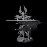 Steadfast Dark Elf Guard D Miniature for Dungeons and Dragons, Pathfinder or other TTRPGs