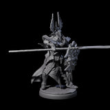 Steadfast Dark Elf Guard D Miniature for Dungeons and Dragons, Pathfinder or other TTRPGs