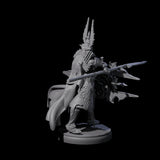 Steadfast Dark Elf Guard D Miniature for Dungeons and Dragons, Pathfinder or other TTRPGs