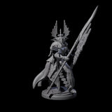 Steadfast Dark Elf Guard E Miniature for Dungeons and Dragons, Pathfinder or other TTRPGs