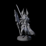 Steadfast Dark Elf Guard E Miniature for Dungeons and Dragons, Pathfinder or other TTRPGs