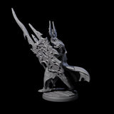 Steadfast Dark Elf Guard E Miniature for Dungeons and Dragons, Pathfinder or other TTRPGs