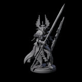 Steadfast Dark Elf Guard E Miniature for Dungeons and Dragons, Pathfinder or other TTRPGs