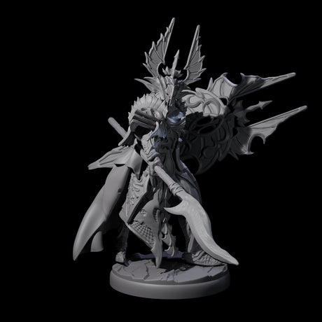Steadfast Dark Elf Guard F Miniature for Dungeons and Dragons, Pathfinder or other TTRPGs