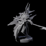 Steadfast Dark Elf Guard F Miniature for Dungeons and Dragons, Pathfinder or other TTRPGs