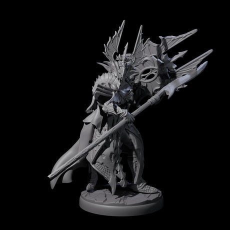 Steadfast Dark Elf Guard G Miniature for Dungeons and Dragons, Pathfinder or other TTRPGs