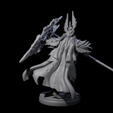 Steadfast Dark Elf Guard G Miniature for Dungeons and Dragons, Pathfinder or other TTRPGs