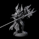 Steadfast Dark Elf Guard G Miniature for Dungeons and Dragons, Pathfinder or other TTRPGs