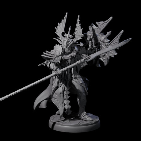 Steadfast Dark Elf Guard G Miniature for Dungeons and Dragons, Pathfinder or other TTRPGs
