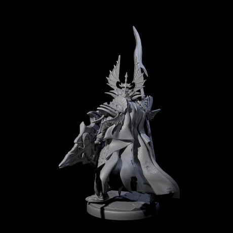 Steadfast Dark Elf Guard H Miniature for Dungeons and Dragons, Pathfinder or other TTRPGs