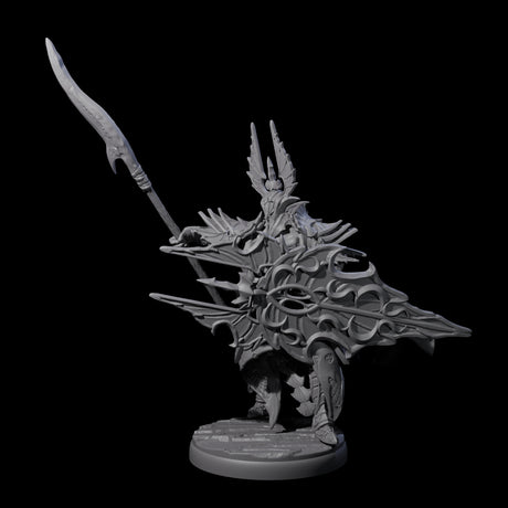 Steadfast Dark Elf Guard H Miniature for Dungeons and Dragons, Pathfinder or other TTRPGs