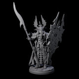 Steadfast Dark Elf Guard I Miniature for Dungeons and Dragons, Pathfinder or other TTRPGs