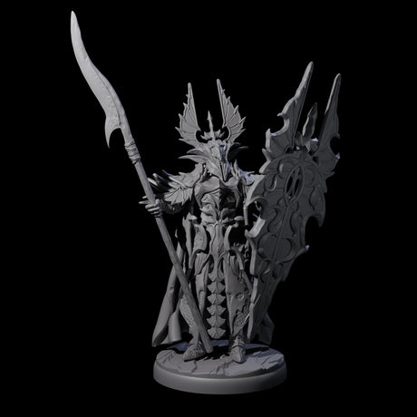 Steadfast Dark Elf Guard I Miniature for Dungeons and Dragons, Pathfinder or other TTRPGs