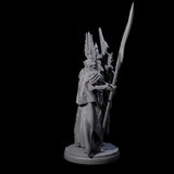 Steadfast Dark Elf Guard I Miniature for Dungeons and Dragons, Pathfinder or other TTRPGs