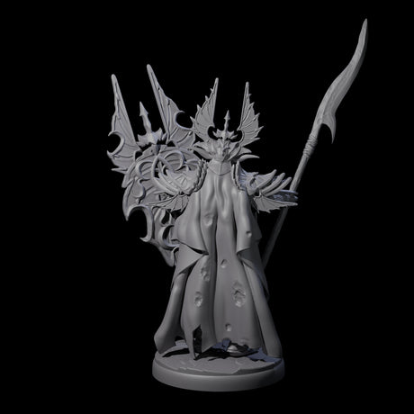 Steadfast Dark Elf Guard I Miniature for Dungeons and Dragons, Pathfinder or other TTRPGs