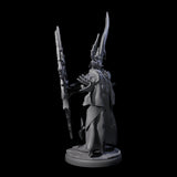 Steadfast Dark Elf Guard I Miniature for Dungeons and Dragons, Pathfinder or other TTRPGs