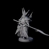Steadfast Dark Elf Guard J Miniature for Dungeons and Dragons, Pathfinder or other TTRPGs