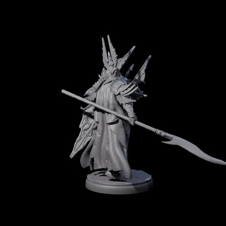 Steadfast Dark Elf Guard J Miniature for Dungeons and Dragons, Pathfinder or other TTRPGs