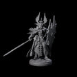 Steadfast Dark Elf Guard J Miniature for Dungeons and Dragons, Pathfinder or other TTRPGs