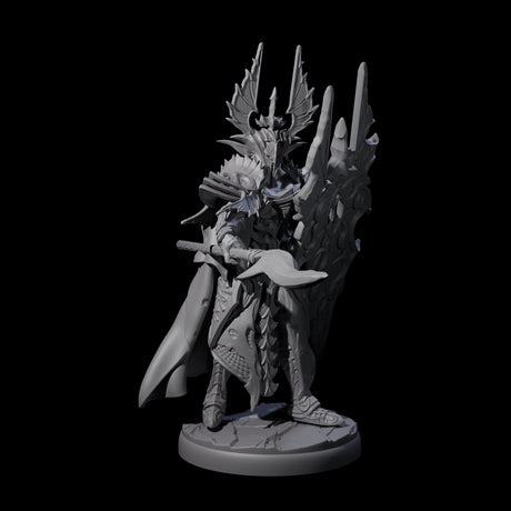 Steadfast Dark Elf Guard K Miniature for Dungeons and Dragons, Pathfinder or other TTRPGs