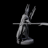 Steadfast Dark Elf Guard K Miniature for Dungeons and Dragons, Pathfinder or other TTRPGs