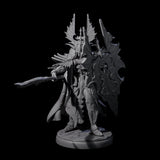 Steadfast Dark Elf Guard K Miniature for Dungeons and Dragons, Pathfinder or other TTRPGs