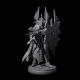 Steadfast Dark Elf Guard K Miniature for Dungeons and Dragons, Pathfinder or other TTRPGs