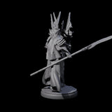 Steadfast Dark Elf Guard L Miniature for Dungeons and Dragons, Pathfinder or other TTRPGs
