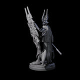 Steadfast Dark Elf Guard L Miniature for Dungeons and Dragons, Pathfinder or other TTRPGs