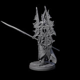 Steadfast Dark Elf Guard L Miniature for Dungeons and Dragons, Pathfinder or other TTRPGs
