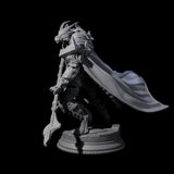 Steadfast Dragonborn General Miniature for Dungeons and Dragons, Pathfinder or other TTRPGs
