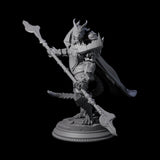Steadfast Dragonborn General Miniature for Dungeons and Dragons, Pathfinder or other TTRPGs