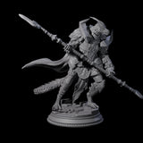 Steadfast Dragonborn General Miniature for Dungeons and Dragons, Pathfinder or other TTRPGs