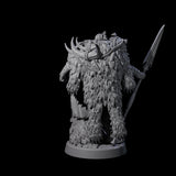 Steadfast Half Orc Hunter Miniature for Dungeons and Dragons, Pathfinder or other TTRPGs