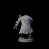 Stealthing Half Orc Fighter Miniature for Dungeons and Dragons, Pathfinder or other TTRPGs