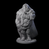 Stealthy Ogre Assassin Miniature for Dungeons and Dragons, Pathfinder or other TTRPGs