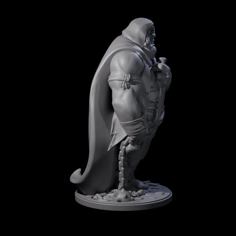 Stealthy Ogre Assassin Miniature for Dungeons and Dragons, Pathfinder or other TTRPGs