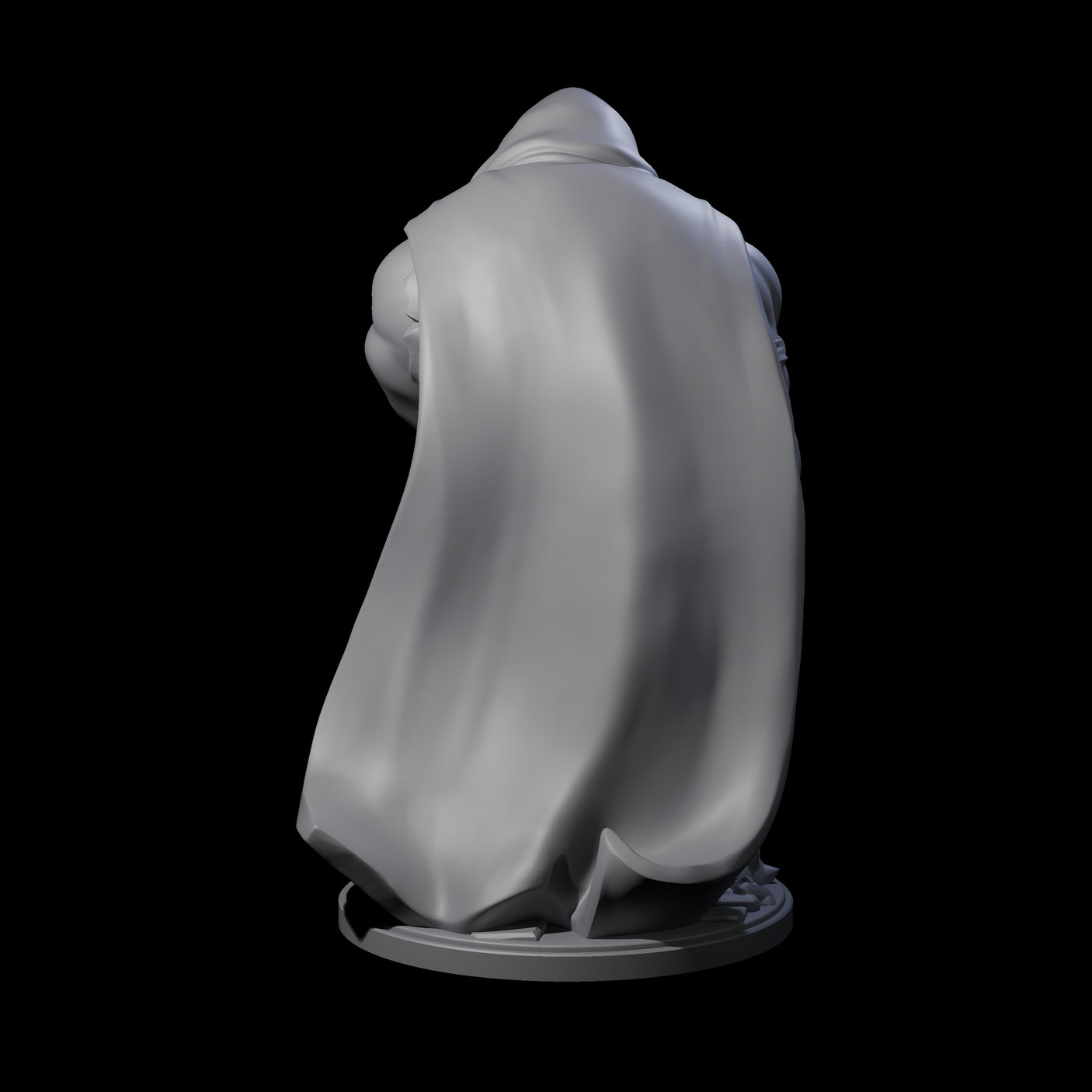Stealthy Ogre Assassin Miniature for Dungeons and Dragons, Pathfinder or other TTRPGs
