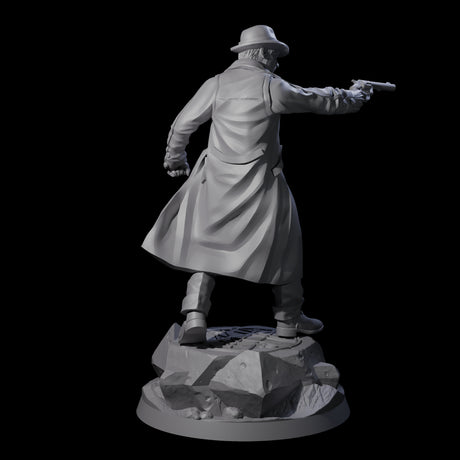 Steely Human Investigator Miniature for Dungeons and Dragons, Pathfinder or other TTRPGs