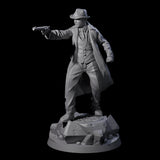 Steely Human Investigator Miniature for Dungeons and Dragons, Pathfinder or other TTRPGs