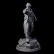 Steely Human Investigator Miniature for Dungeons and Dragons, Pathfinder or other TTRPGs