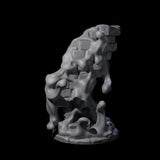 Sticky Gray Ooze Miniature for Dungeons and Dragons, Pathfinder or other TTRPGs