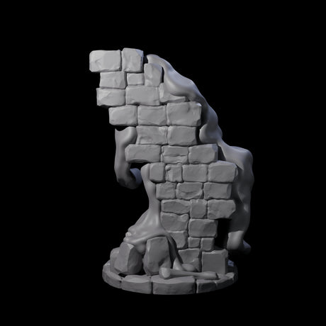 Sticky Gray Ooze Miniature for Dungeons and Dragons, Pathfinder or other TTRPGs